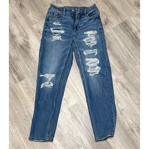 American Eagle moms‎ straight Jeans size 0 regular